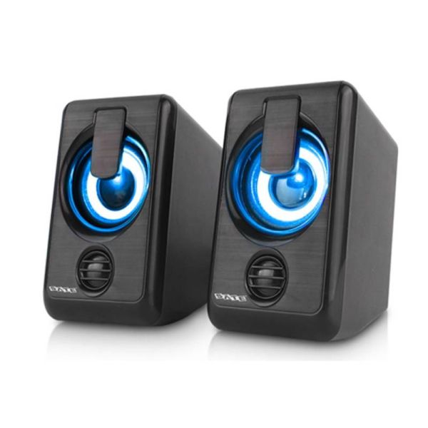 Speaker Satellite AS-2301 Gamer para PC 2.0 - Negro