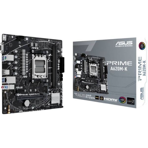 Placa Madre Asus Prime A620M-K AM5 DDR5