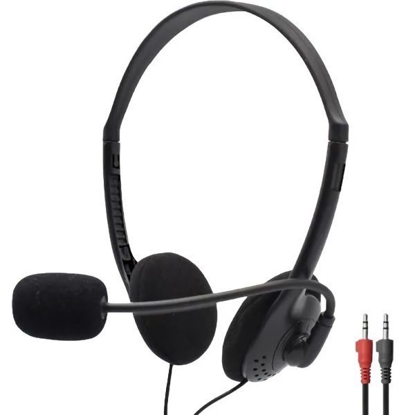 Auricular Mtek HS516-PC 3.5mm para PC - Negro