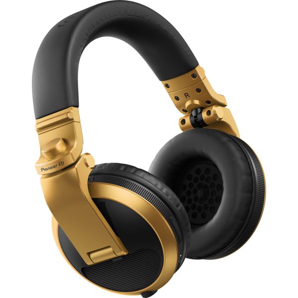 Auricular Profesional Pioneer DJ HDJ-X5BT-N Bluetooth - Negro/Dorado