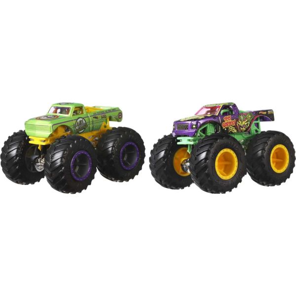 Vehículo de Juguete Mattel Hot Wheels Monster Trucks 1:64 Demolition Doubles (FYJ64) - Surtido