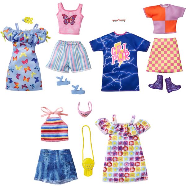 Ropa para Muñeca Mattel Barbie Fashion (GWF04) - Surtido