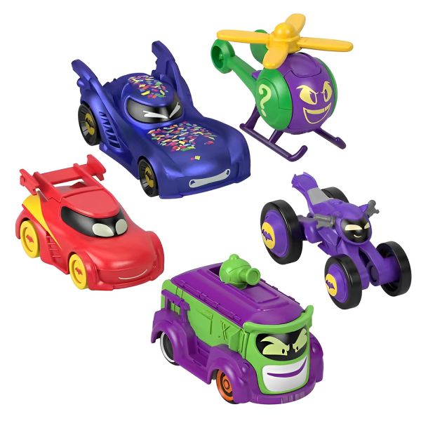 Vehículo de Juguete Mattel Hot Wheels Batwheels (HML21) - Surtido