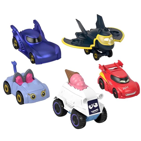 Paquete de Autos de Juguete Mattel Hot Wheels Batwheel (HML20) - Surtido 5 piezas