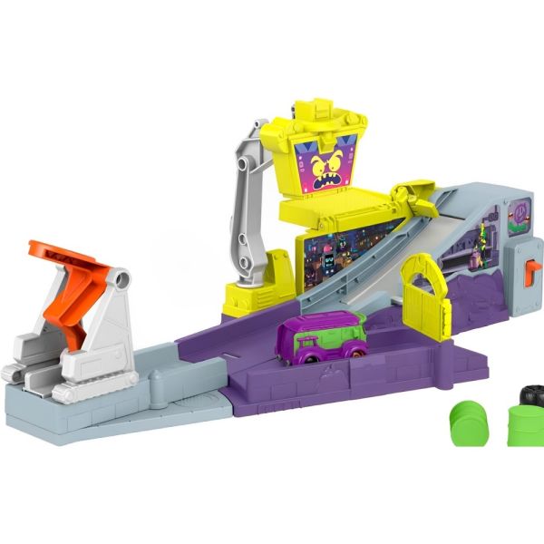 Pista de Juguete Mattel Hot Wheels Batwheels Legión de Zoom (HNP07) - Surtido