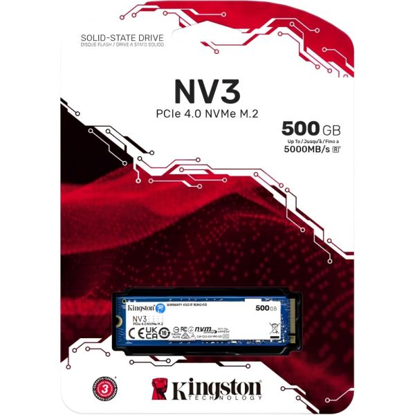 SSD M.2 Kingston SNV3S/500G 5000-3000MB/S 500 GB