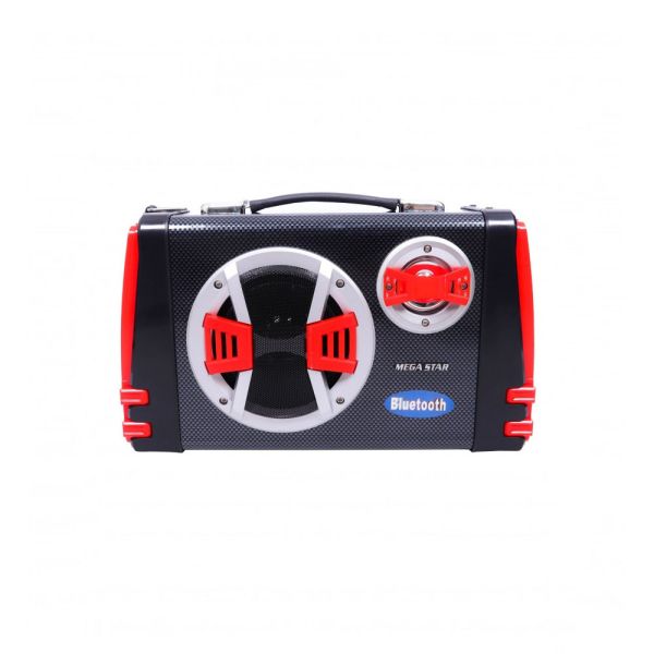 Parlante Portátil Mega Star HYK56BTR - Rojo