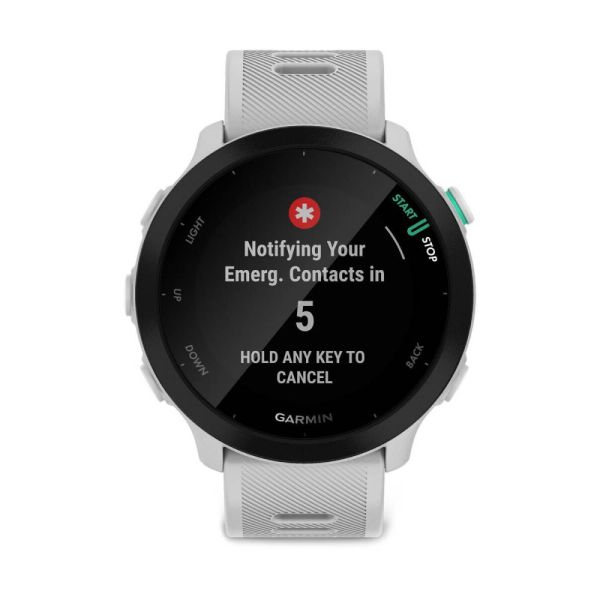 Reloj Smartwatch Garmin Forerunner 55 - Blanco