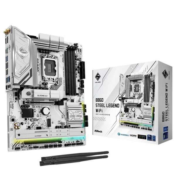 Placa Madre ASRock B850 Steel Legend LGA 1851 DDR5 Wifi