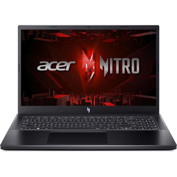 Notebook Gamer Acer Nitro V 15 ANV15-51-73B9 15.6" Intel Core i7-13620H RTX 4050 6 GB - Obsidian Black