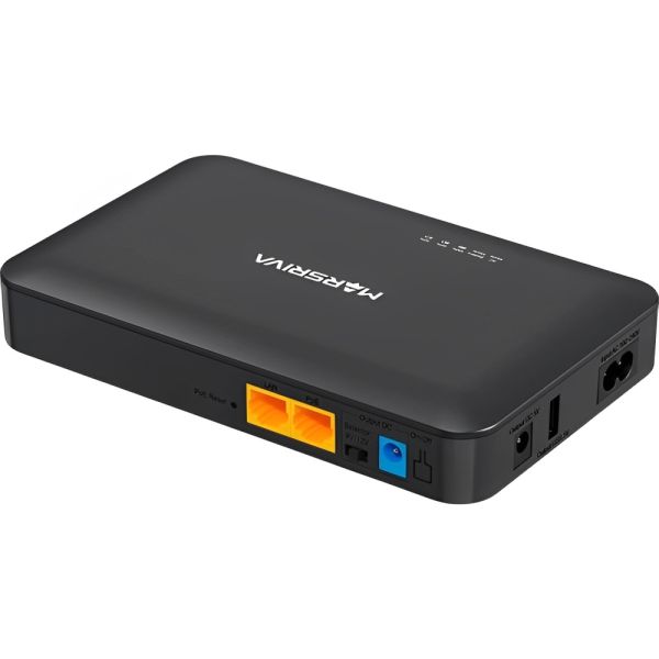 Nobreak UPS Mini Marsriva KP2 Ultra 16000 mAh 30 W - Negro