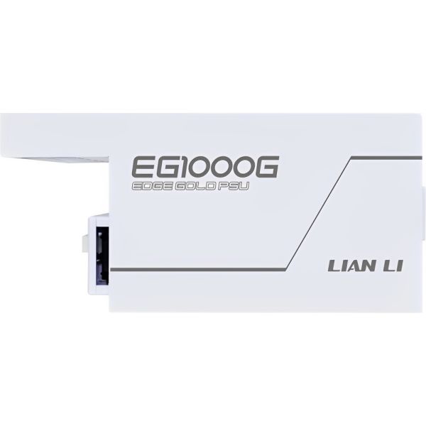 Fuente de Alimentación Lian Li EDGE 80 Plus Gold Full Modular 1000 W - Blanco