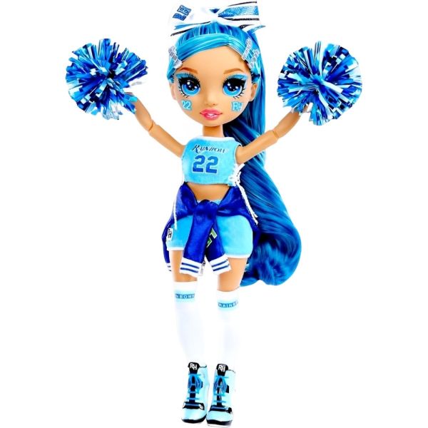 Set de Muñecas Rainbow Fashion High Cheer Poppy & Blue Skylar MGA423379 - 2 unidades