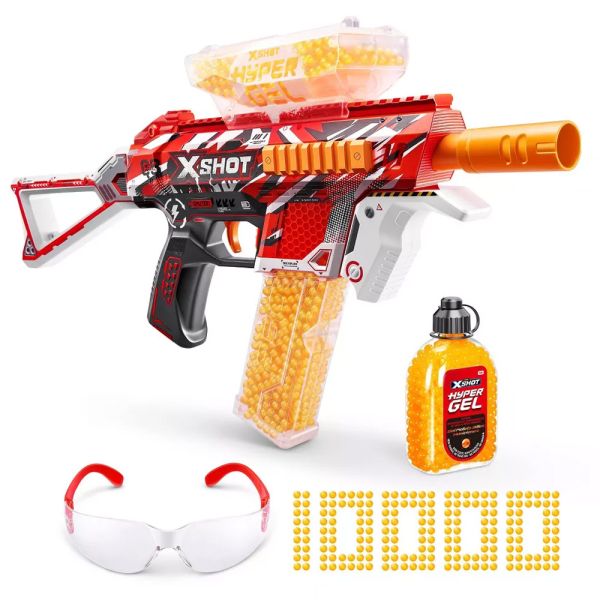 Pistola de Juguete Zuru X-Shot Hypergel Trace Fire 10.000 Balines De Gel