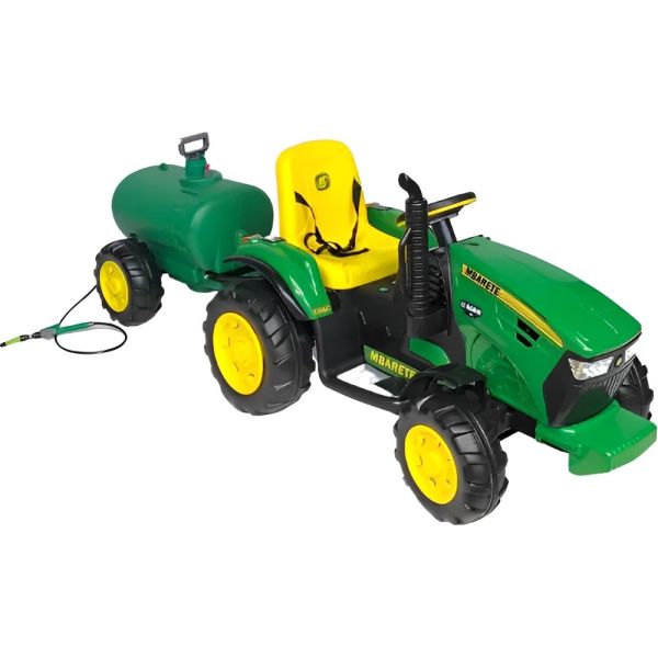 Tractor a Control Remoto Mbarete Trac con Tanque 12v - Verde/Amarillo