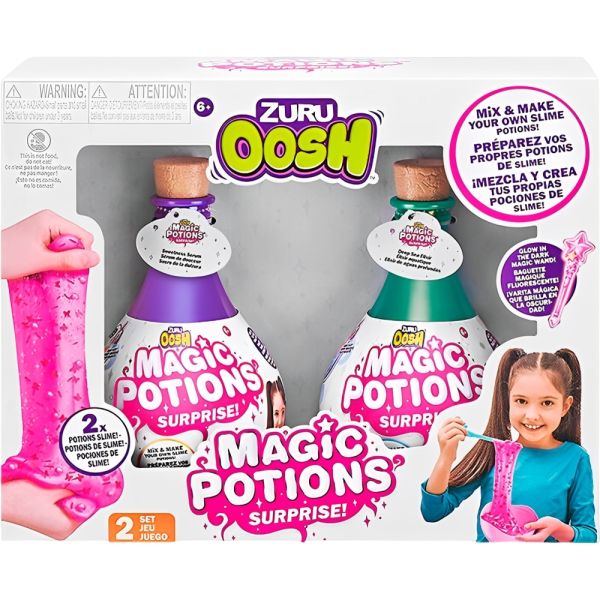Kit Slime Zuru Oosh Magic Potions Surprise - 2 piezas