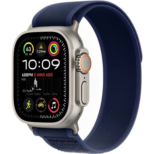 Apple Watch Ultra 2 (GPS + Cellular caja de titanio en azul y correa loop en color azul