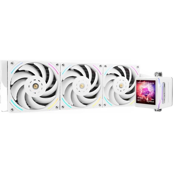 Cooler Líquido Thermalright Elite Vision 360 LCD/ARGB para CPU - Blanco