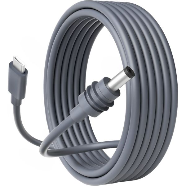 Cable Link-It para Router Starlink Mini USB-C a DC 20v - Gris 2 metros