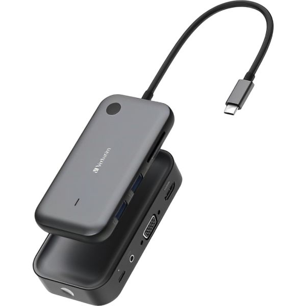Hub Inalámbrico Verbatim 8 en 1 WDA-01 32146 - Negro
