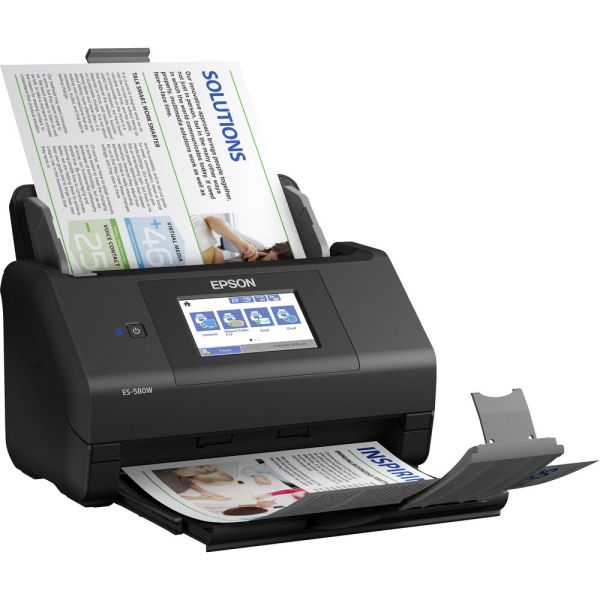 Escáner Epson WorkForce ES-580W Dúplex Wifi - Negro