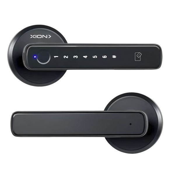 Cerradura Digital Xion XI-SL40 con Desbloqueo Dactilar - Negro