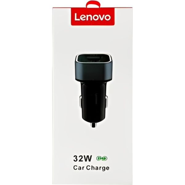 Cargador para Auto Lenovo Car Charge 32 W - Negro