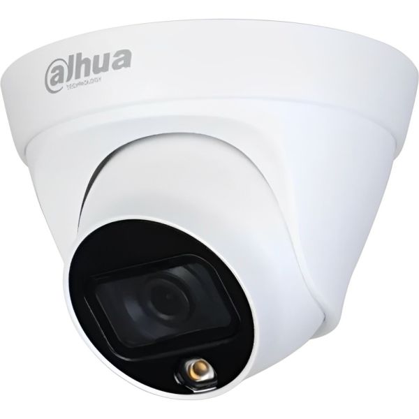 Cámara de Vigilancia IP Dahua Domo DH-IPC-HDW1239T1-LED Full Color 2MP - White