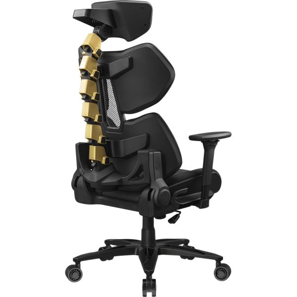 Silla de Escritorio Gamer Cougar Terminator Elite Gold - Negro/Dorado
