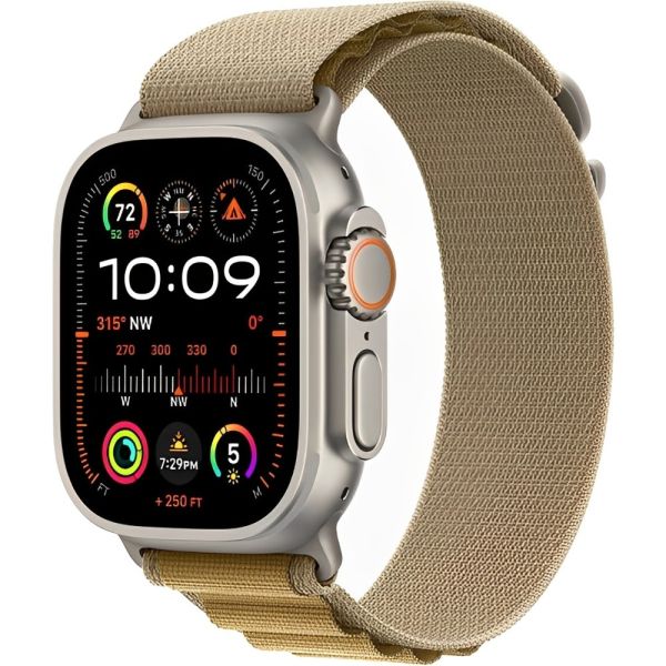 Apple Watch Ultra 2 (GPS + Cellular caja de titanio y correa alpine loop en color tan 49 mm M MX4F3BE/A
