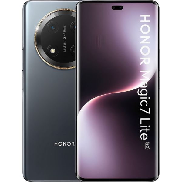 Honor Magic7 Lite 5G Dual 512 GB - Titanium Black + Gift Regalo