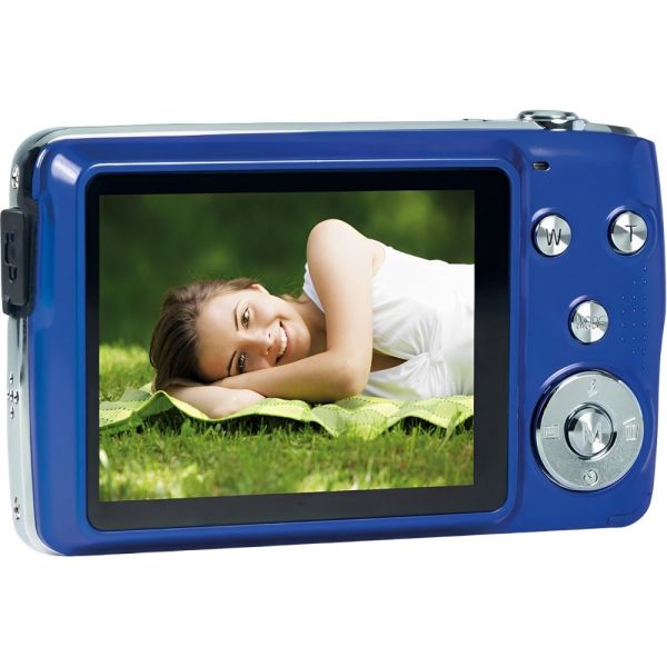 Cámara Digital AgfaPhoto DC8200 Zoom 8x + Memoria SD 16 GB - Azul