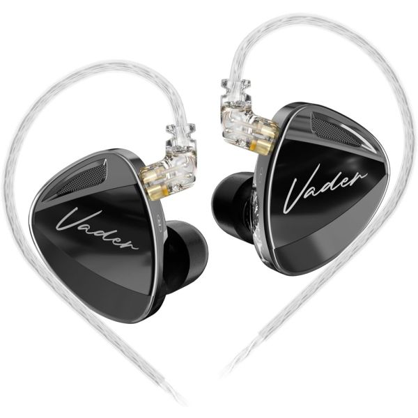 Auricular Retorno KZ Vader Pro Balanced Version 3.5 mm - Black