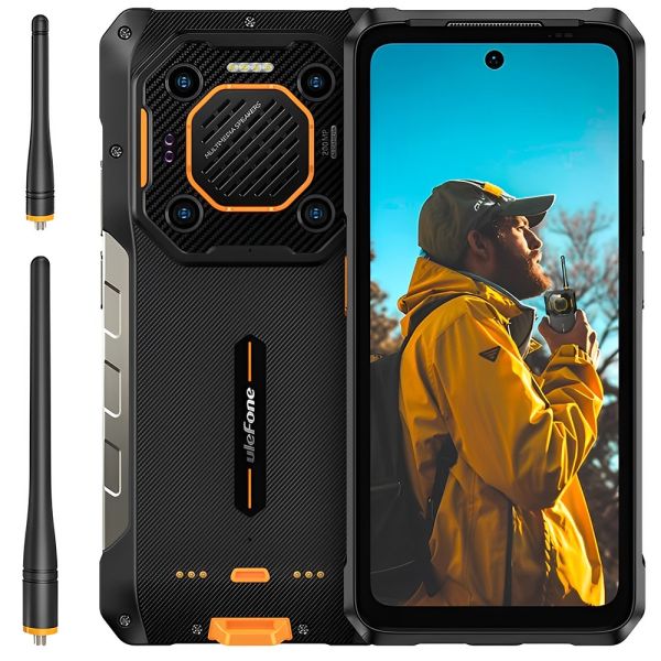 Ulefone Armor 26 Ultra Walkie-talkie 5G Dual 512 GB - Negro