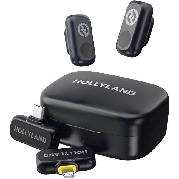 Sistema de Micrófono Hollyland Lark A1 Inalámbrico - Negro