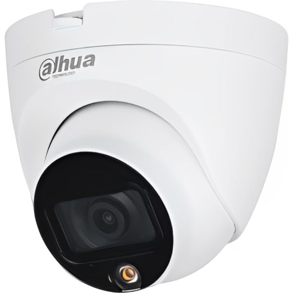 Cámara de Vigilancia Dahua Domo HDW1209TLQP-LED 2.8mm 1080p - Blanco/Negro