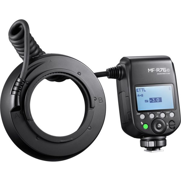 Flash Circular Macro Godox MF-R76C para Canon