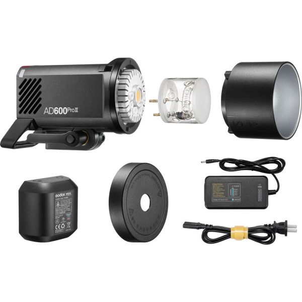 Flash para Exteriores Godox AD600 Pro II 600 W - Negro