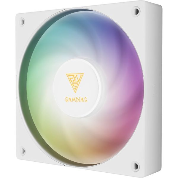 Cooler Gamdias Notus M1-1201 ARGB para Gabinete - Blanco