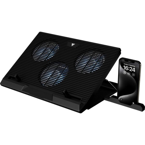 Cooler Gamdias Aether E1-7301 para Notebook - Negro