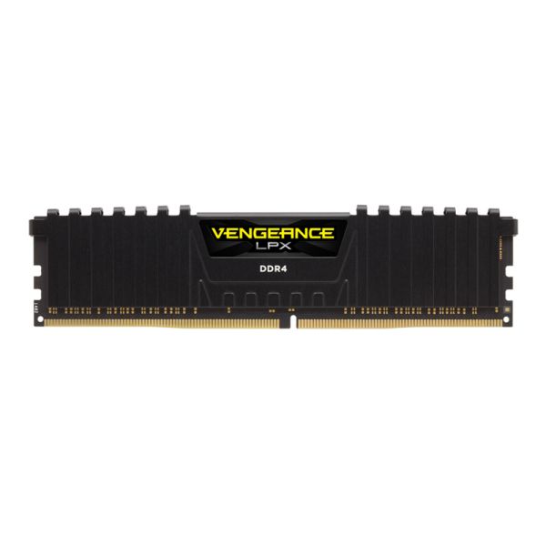 Memoria RAM DDR4 2400 MHz 8 GB Corsair Vengance LPX CMK8GX4M1A2400C16 - Negro
