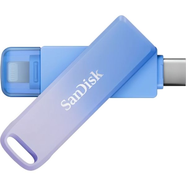 Pendrive Sandisk Creator Phone Drive (SDIXD0N-128G-GN6TP)  128 GB - Blue/Lilac Purple