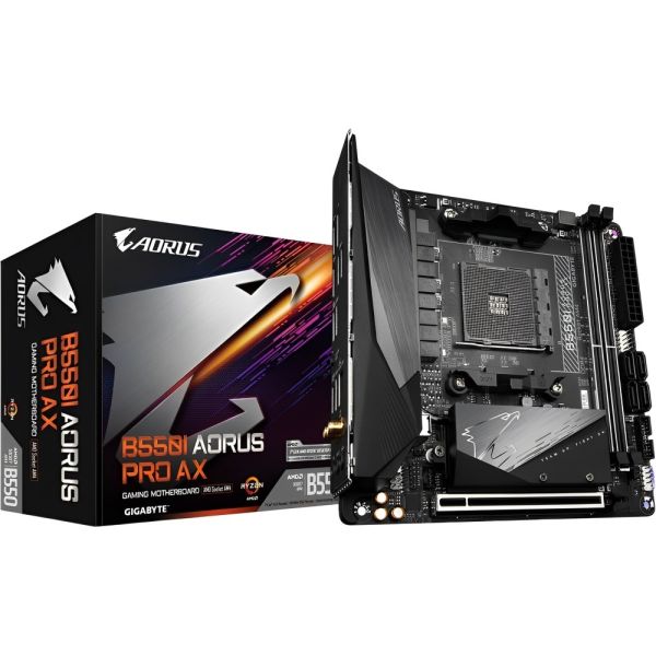 Placa Madre Gigabyte B550I AORUS Pro AX AM4 DDR4