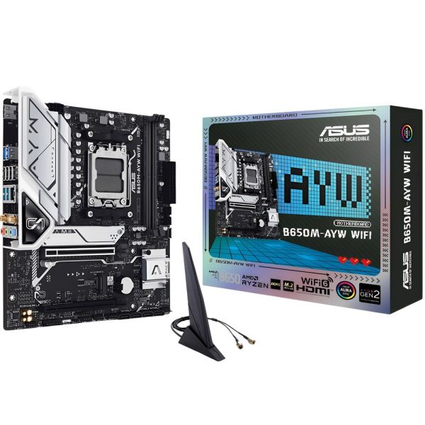 Placa Madre Asus B650M-AYW Wifi AM5 DDR5