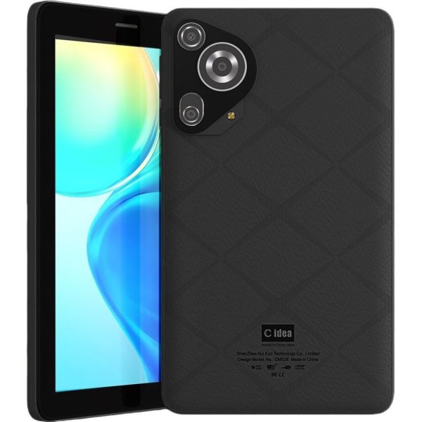 Kit Tablet C Idea CM528 7" Wi-Fi 256 GB - Black + Accesorios