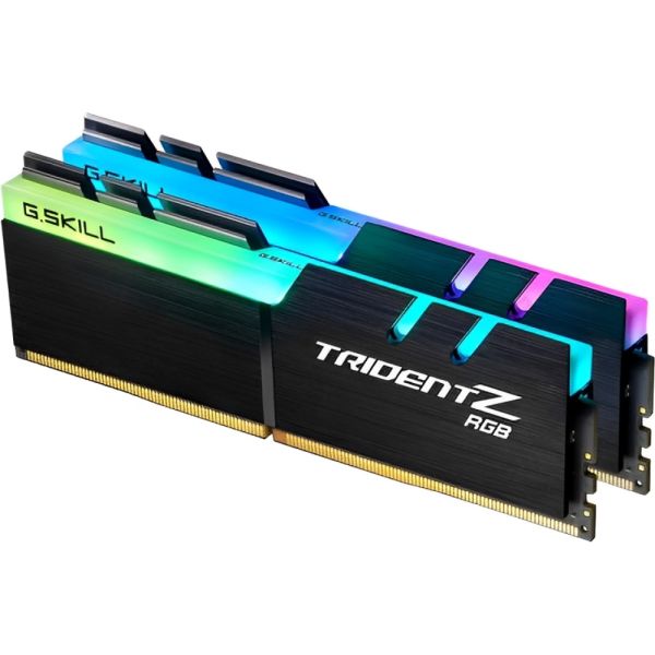 Memoria RAM DDR4 G.Skill Trident Z RGB 3200 MHz 32 GB (2 x 16 GB) - Negro (F4-3200C16D-32GTZRX)
