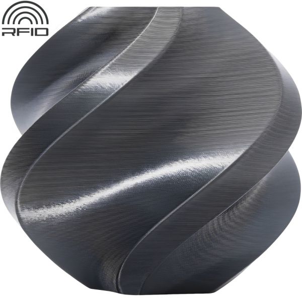 Filamento para Impresora 3D Bambu Lab Pla Silk+ 1.75 mm - Titan Gray 1kg