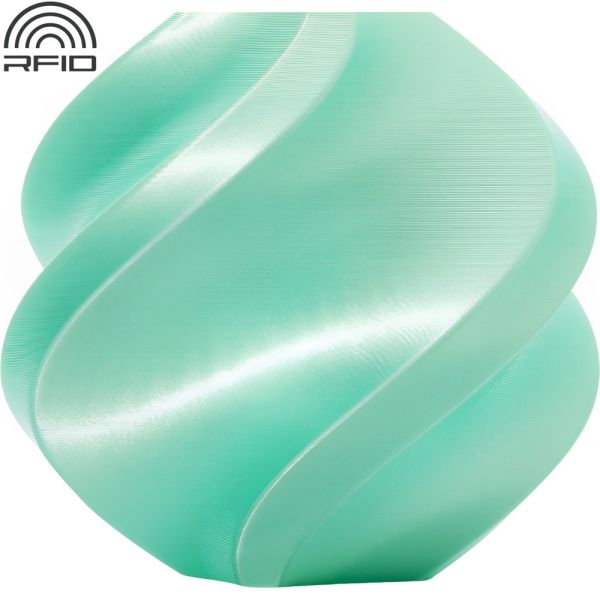Filamento para Impresora 3D Bambu Lab Pla Silk+ 1.75 mm - Mint 1kg
