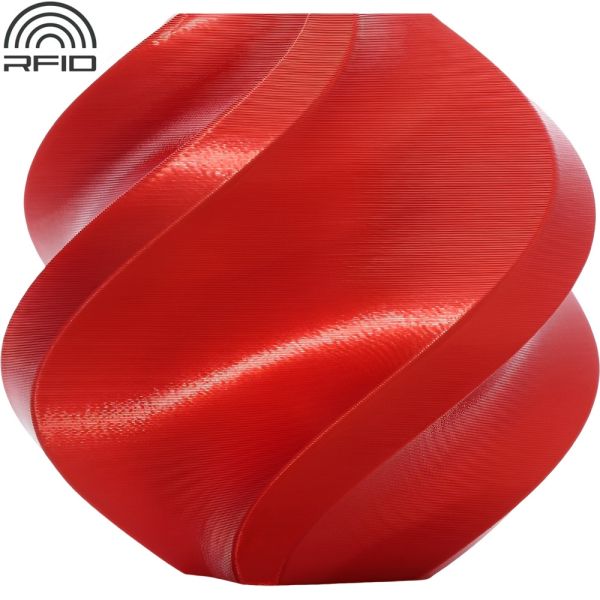 Filamento para Impresora 3D Bambu Lab Pla Silk+ 1.75 mm - Candy Red 1kg