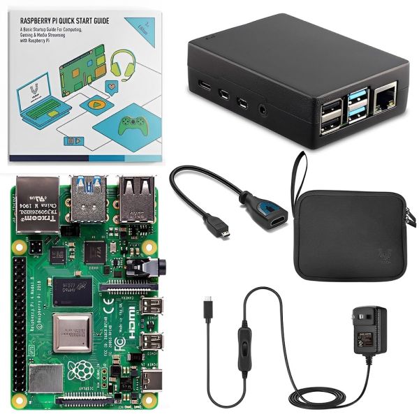 Kit Mini PC Raspberry PI 4 Model B Basic Starter 4 GB - 6 piezas